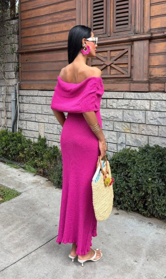 Vestido Punto Flor