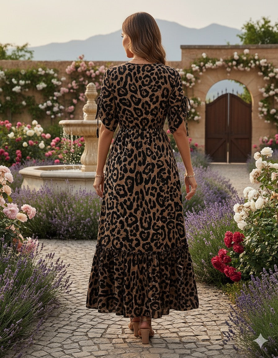 Vestido Leopardo