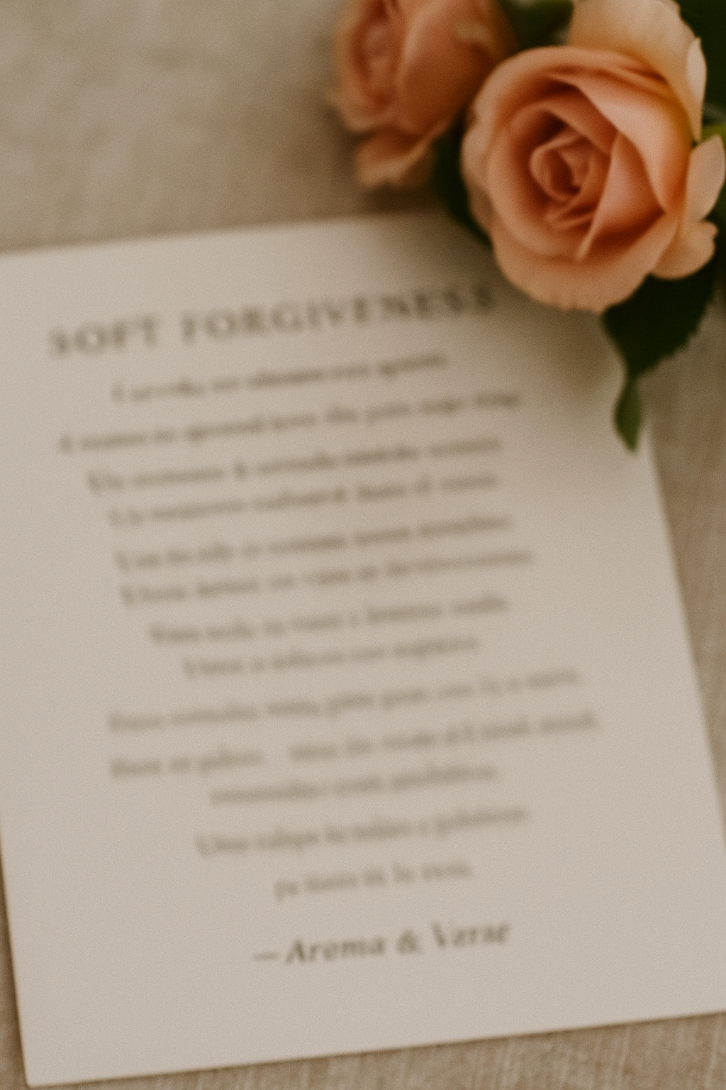 SOFT FORGIVENESS