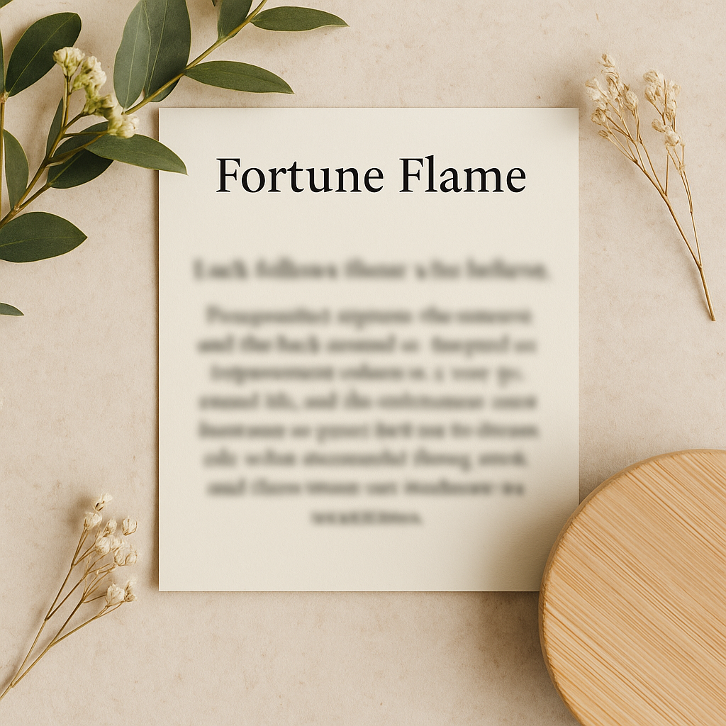 FORTUNE FLAME