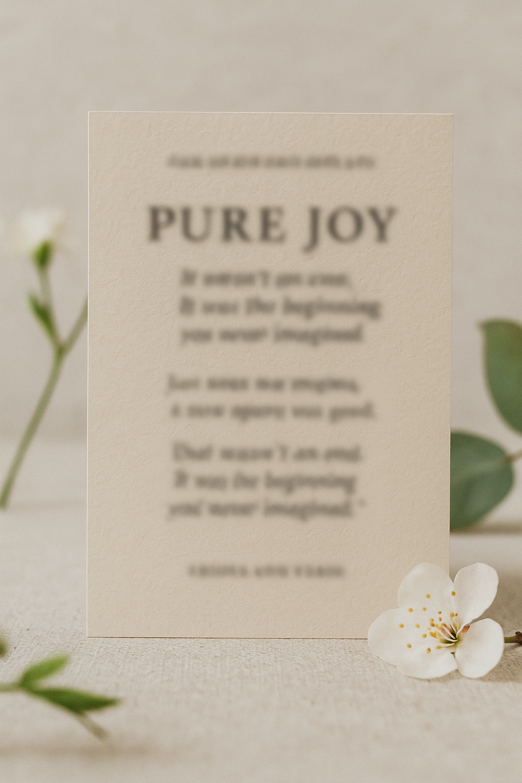 PURE JOY
