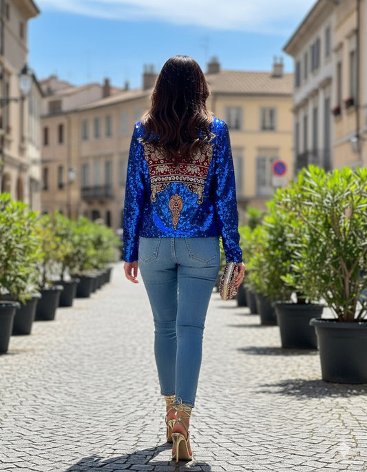 Chaqueta Sequin Joya
