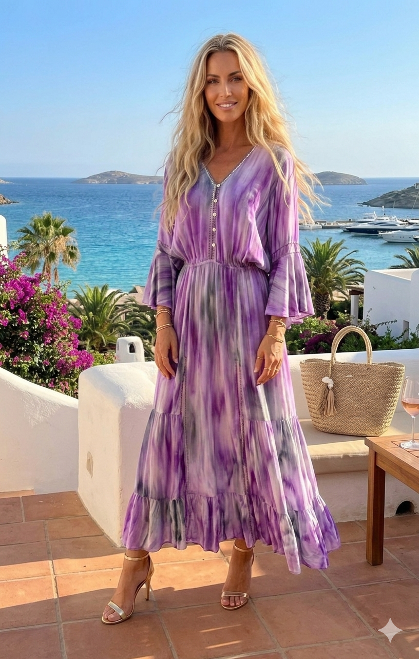 Vestido Maxi Mykonos