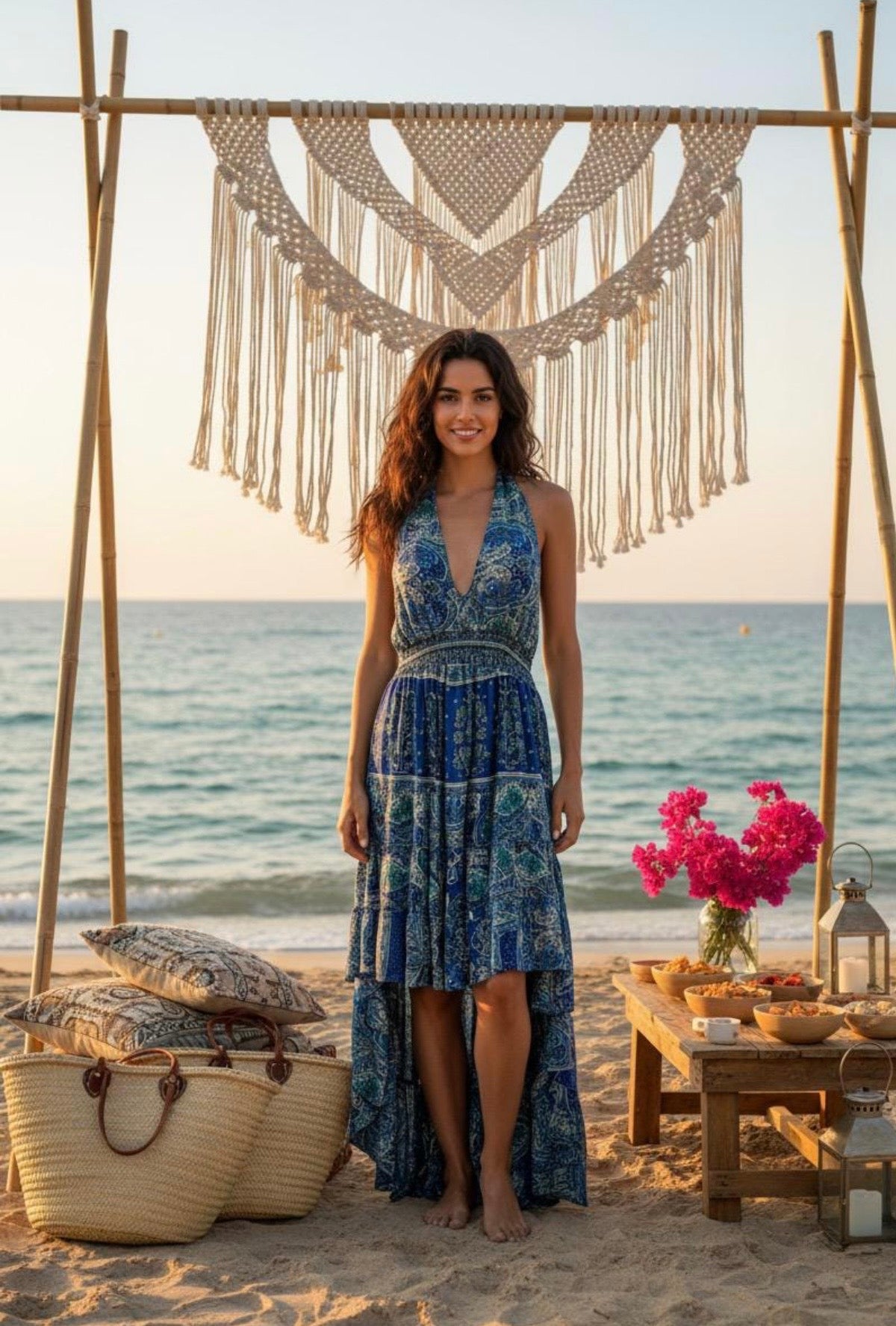 Vestido seda