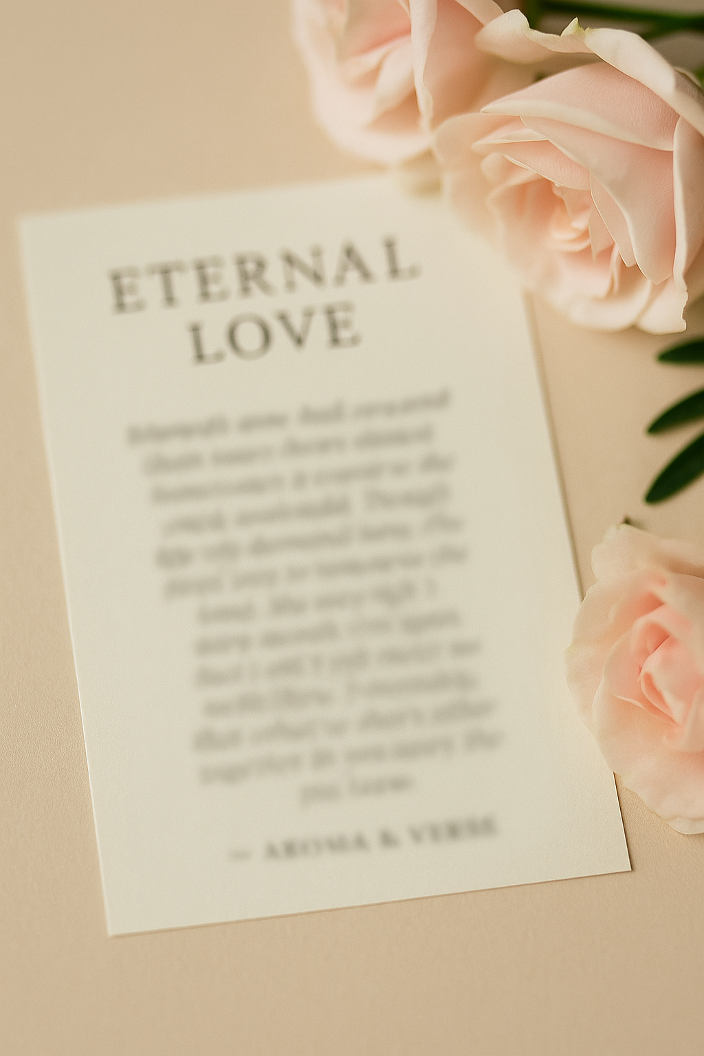 ETERNAL LOVE